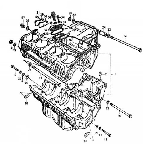 Suzuki 750 1977 1979 - gs, kit