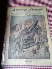Ww1 Domenica Del Corriere 7-14 Gennaio 1917 Esercito Alpini  Prima Guerra 1gm