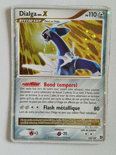 Carte pokémon francais dialga - francais,