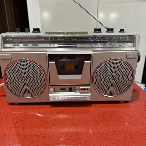 Ghettoblaster vintage aiwa - ghettoblaster,