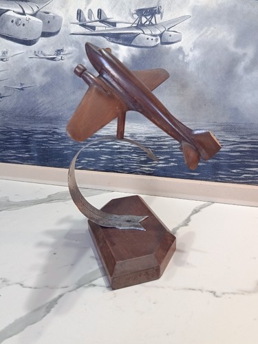 Antico aereo legno art - antico,