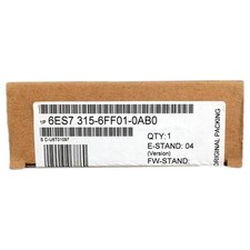 6ES7315-6FF01-0AB0 1PZ NUOVO
