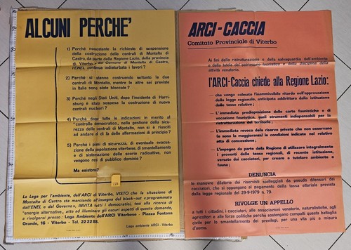 Manifesto viterbo arci caccia - viterbo,