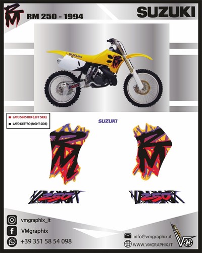 Suzuki 250 1994 adesivi - 250,