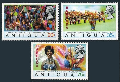 Barbuda 105 107 108 mnh - barbuda, 105-107,108,mnh