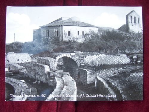 Vecchia cartolina venosa - cartolina-venosa, (
