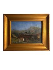 Dipinto Olio su Cartone di