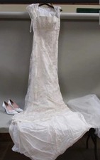Splendido abito da sposa in