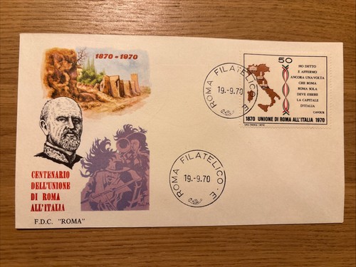 1970 centenario unione - 1970, roma