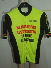 MAGLIA SHIRT MAILLOT CICLISMO CYCLISM BICI EKOI (169) tg. XXL