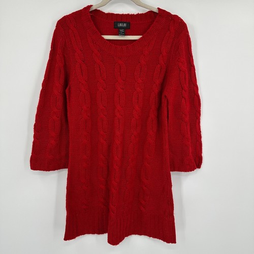 Maglione donna loulou rosso - maglione,