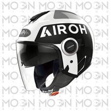 Casco jet airoh helios - jet,