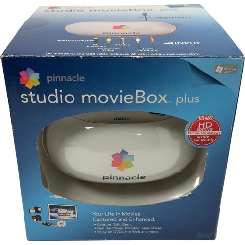 Pinnacle studio moviebox plus - moviebox,