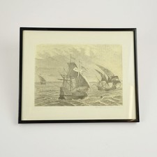 Litografia - Velieri - Santa Maria / Pinta / Nina - Cristoforo Colombo