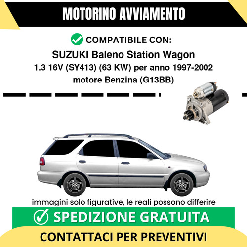 Motorino avviamento suzuki - motorino,
