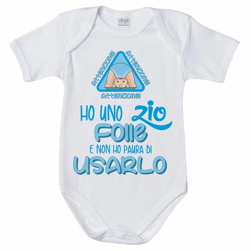 Body neonato attenzione - ho, uno