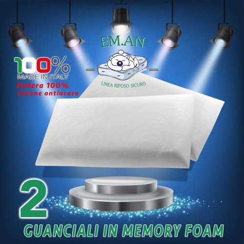 Cuscini guanciali memory - cuscini, in