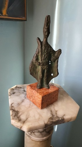 Scultura bronzo bronzetto - in,