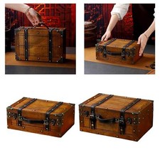 Valigia legno vintage - valigia, con