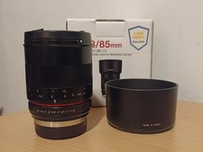 Samyang 85mm f/1.8 ED UMC CS  [Fujifilm X]