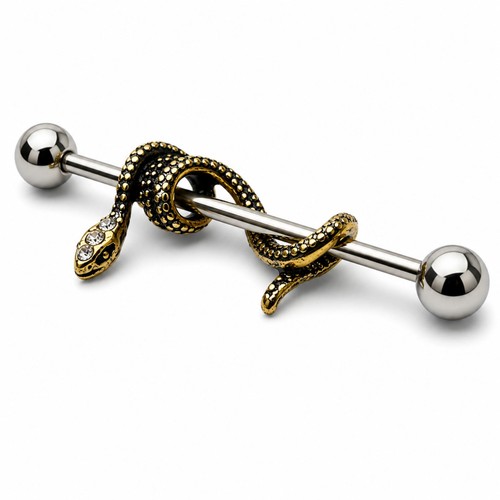 Piercing ponteggio serpente