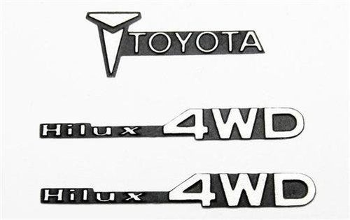 Rc4wd emblema in metallo - rc4wd, 1/10