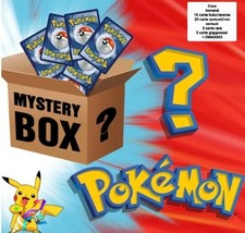 Box Mistery Pokémon Mix 80 carte + Omaggio