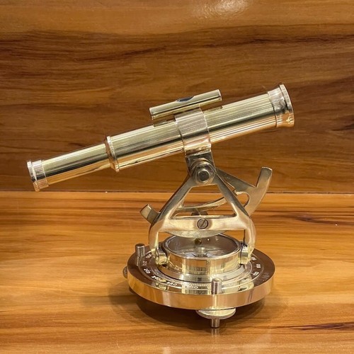 Brass alidade compass - brass,