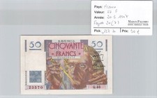 BILLETTO FRANCIA - 50 FRANCHI