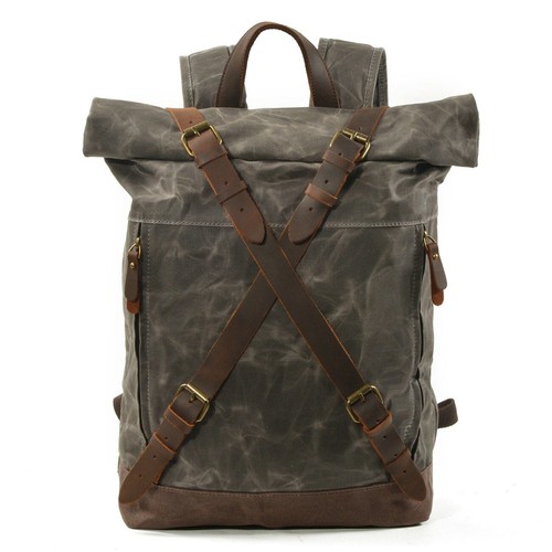 Zaino vintage pelle - zaino,