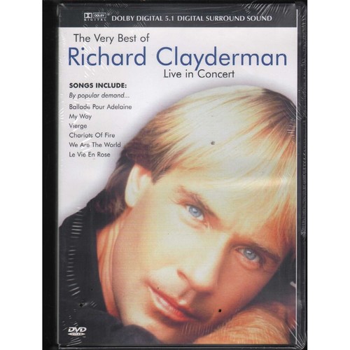 Richard clayderman dvd live - richard,