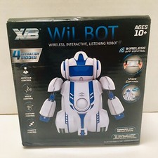 WiL BOT Wireless Interattivo Vocale Comando Robot Giocattolo Età 10+ iPhone Android NUOVO