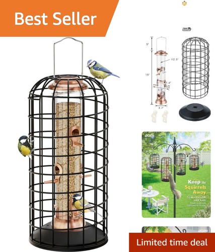Heavy duty hanging bird feeder - duty,