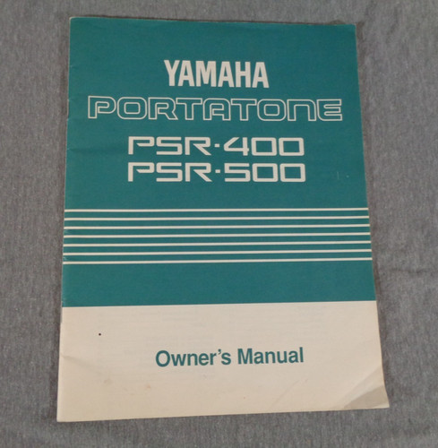 Yamaha portatone psr 400 - portatone, psr-400