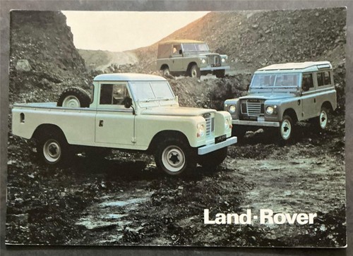 Land rover serie iii brochure - rover,