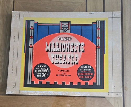 Dover books grand marionette - books,