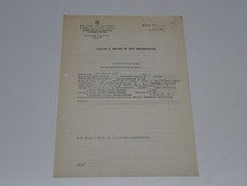 MG MIDGET 1098 SPIDER CERTIFICATO DI OMOLOGAZIONE 1964 (93)