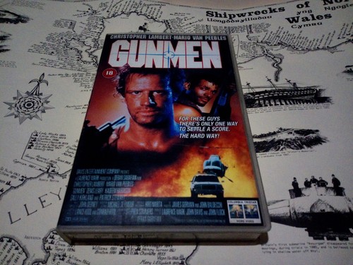 Gunmen vhs big box rental - vhs,