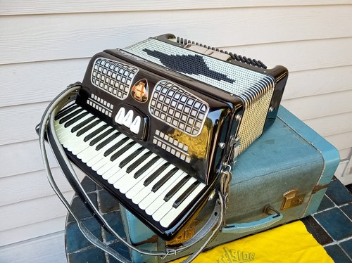 Fisarmonica vintage excelsior - vintage,