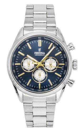 Festina esfera azul cuarzo - festina,