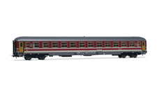 H0 Rivarossi HR4375-2 carrozza UIC-X tipo 1975 carrelli MD