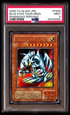 PSA 9 Blu Occhi Toon Drago