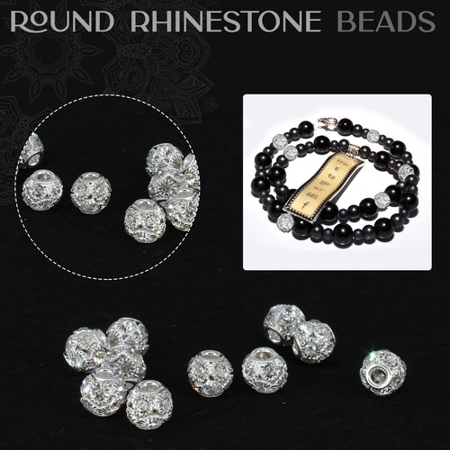 Strass perline distanziatori - perline,