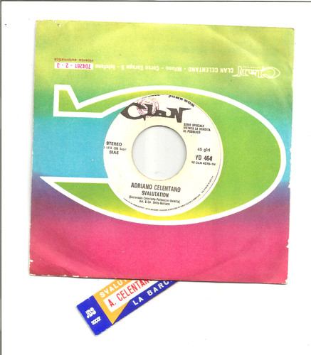 Celentano giri jukebox - 45,
