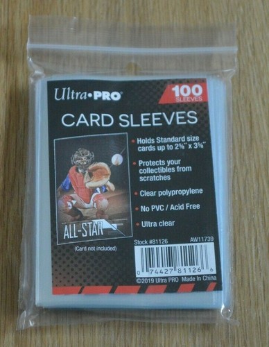 Ultra pro soft sleeves 100 - ultra,