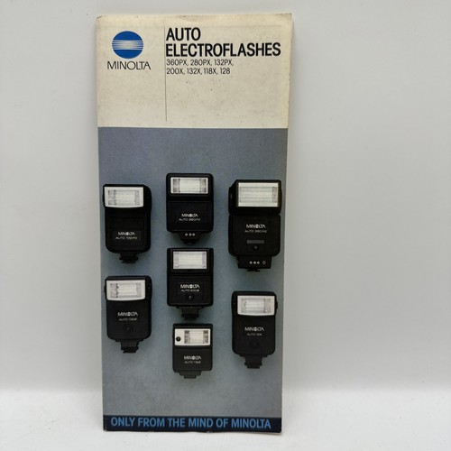 Minolta auto electroflashes - auto,