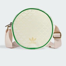 Adidas Airline Borsa Originals Round Bag a Tracolla Piccolo Tondo Trefoil Retro