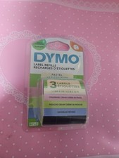 Dymo LT Label Ricarica Pastello Varietà Confezione 3 - Crema Fragola Pistacchio Sogno ad occhi aperti