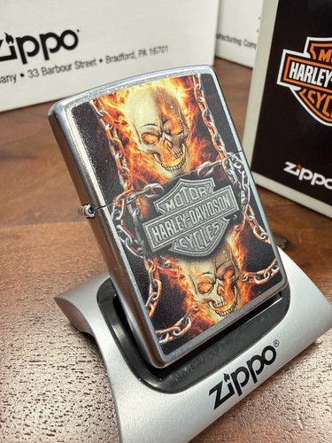 Genuine zippo lighter harley - zippo,