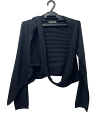 Cardigan lana nero SARAH